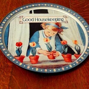 Good Housekeeping tin tray